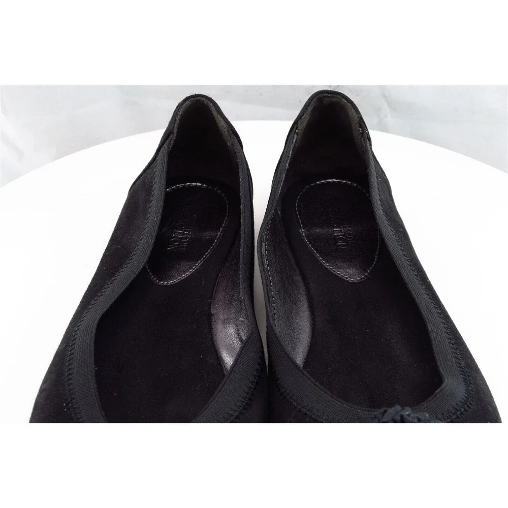 Kenneth Cole Reaction Youth Girls Shoes Size 6 M‎ Black Flat Textile